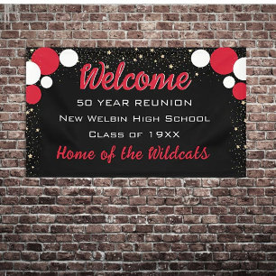 KIJK! Vun Confetti Class Reunion banner