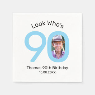 Kijk wie 90 is Foto 90ste verpartij Servet