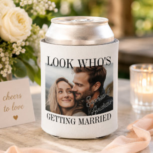 Kijk Wie Gaat Trouwen Foto Bruiloft Blikjeskoeler