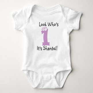 Kijk Wie is 1  verjaardag Tshirt