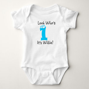 Kijk Wie is 1 verjaardag Tshirt