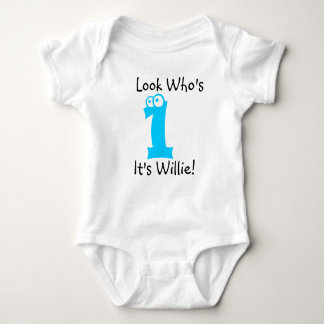 Kijk Wie is 1  verjaardag Tshirt