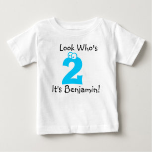 Kijk Wie is 2 verjaardag Tshirt
