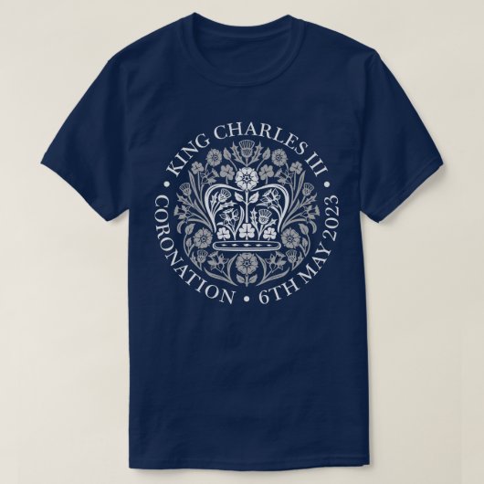 KIJKCHARLES III CORONATICOMMEMORATIEF T-SHIRT (Design voorkant)