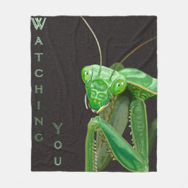 Kijken - Groene versie Fleece Deken