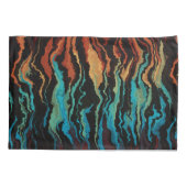 Kijken in het vuur abstract kussensloop (Achterkant)