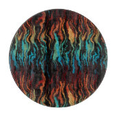 Kijken in het vuur abstract snijplank (Voorkant)