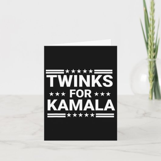 Kijken Kamala Harris 1 Kaart (Voorkant)