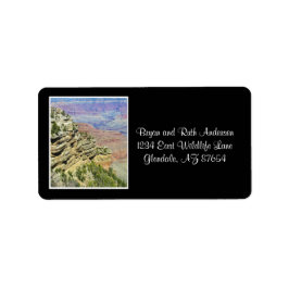 Kijken naar de Grand Canyon Etiket