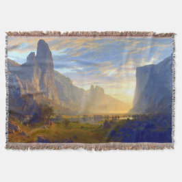 Kijken naar Yosemite Valley Albert Bierstadt 1865 Deken