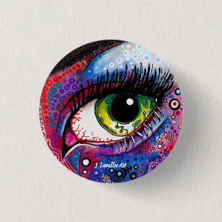 "Kijken" Ronde Button 3,2 Cm