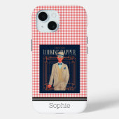 Kijkend Dapper Retro Samsung Case-Mate iPhone Case (Achterkant)