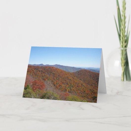 Kijkend het Westen Feestdagen Kaart (Voorkant)