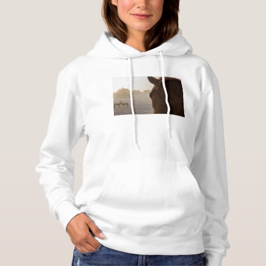 kijkend hoodie (Voorkant)