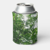 Kijkend omhoog naar de Bomen van de Zomer Blikjeskoeler (Blikje Achterkant)