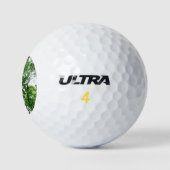 Kijkend omhoog naar de Bomen van de Zomer Golfballen (Logo)