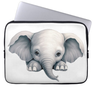 Kijkende Olifant Laptop Sleeve