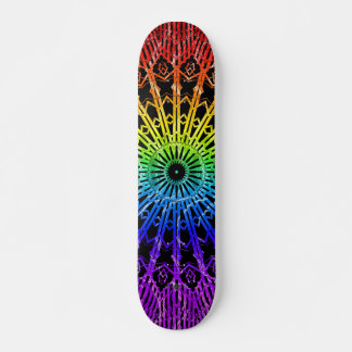 Kijkglas Mandala ( Regenboog 2 ) Skateboard