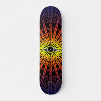Kijkglas Mandala ( Regenboog ) Skateboard