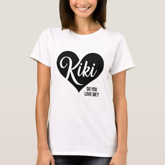 Kiki - m'aimez-vous ? - T-shirt (Devant)