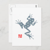 kikker16-1 briefkaart (Voorkant / Achterkant)