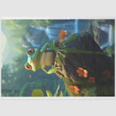 Kikker 1 Decoupage papier (Voorkant)