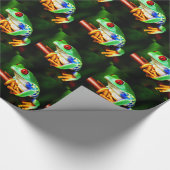 Kikker 1 Verpakkingspapier Cadeaupapier (Hoek)