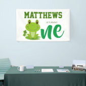 Kikker 1e verjaardag spandoek (Beurs)