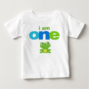 Kikker 1st Birthday Tshirt Toddler Baby Kind