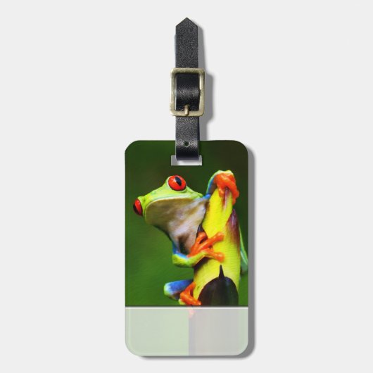 Kikker 2 Bagage Label Opties (Voorkant verticaal)