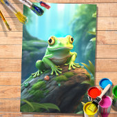 Kikker 2 Decoupage papier