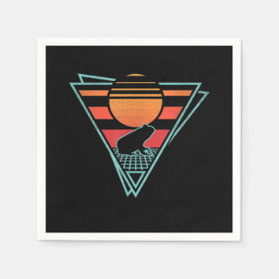 Kikker 80s EDM Synthwave Gift Servet