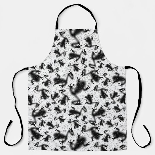 Kikker All-Over Print Apron Schort (Voorkant)