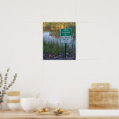 Kikker alleen Poster afdrukken (Keuken)