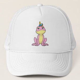 Kikker als Unicorn Trucker Pet