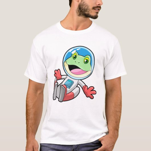 Kikker Astronaut Costume Space T-shirt (Voorkant)