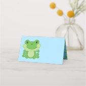 Kikker Baby shower blauw (Voorkant)