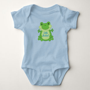 Kikker Baby Shower Blauw Romper