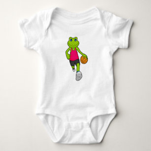 Kikker Basketball-speler Basketball Romper