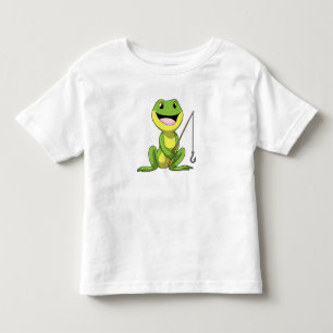 Kikker bij Gevist met Geviste stang Kinder Shirts