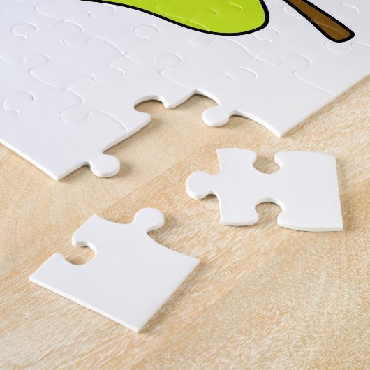 Kikker bij Meditate Legpuzzel (Zijkant)