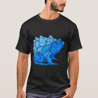kikker blauwe kyaniet t-shirt