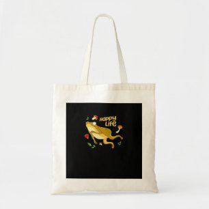 Kikker Blij Essentieel Minimaal Design Tote Bag