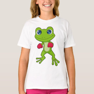 Kikker Boxer Boxer Boxing-handschoenen T-shirt