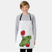 Kikker Boxer Boxing-handschoenen Schort (Gedragen)