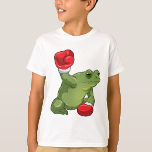 Kikker Boxer Boxing-handschoenen T-shirt