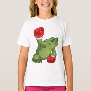 Kikker Boxer Boxing-handschoenen T-shirt