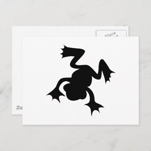 Kikker Briefkaart (Voorkant / Achterkant)