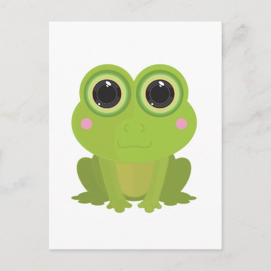 Kikker Briefkaart (Voorkant)