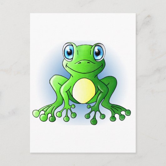 Kikker Briefkaart (Voorkant)